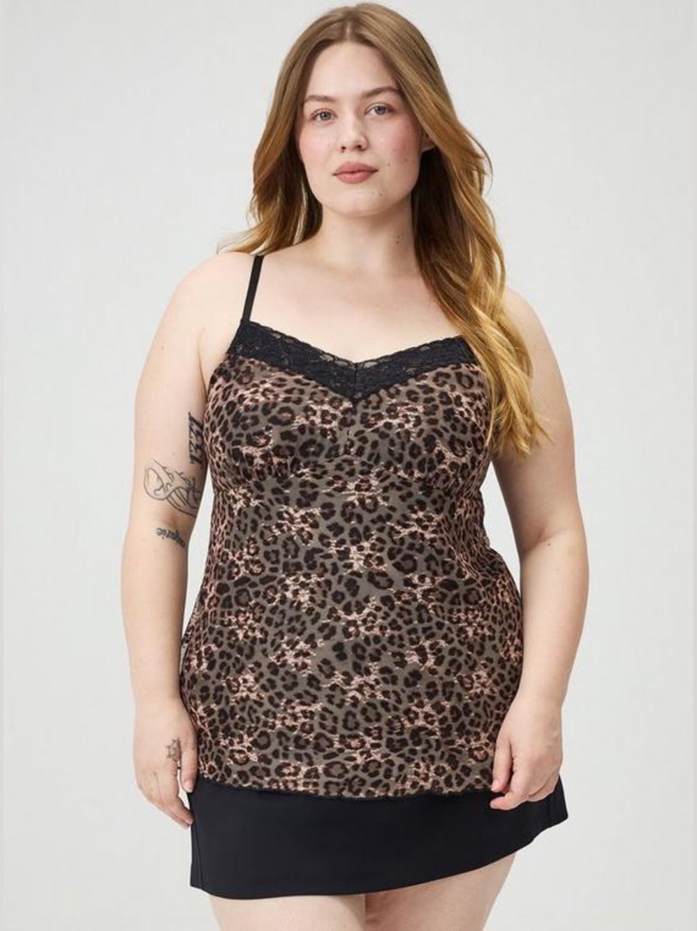 Torrid Lace Sweetheart Leopard Cami